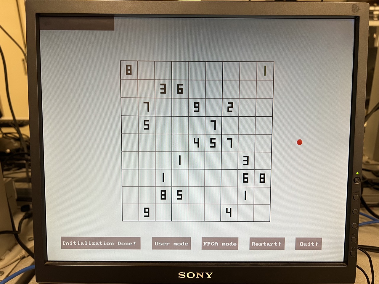 empty grid